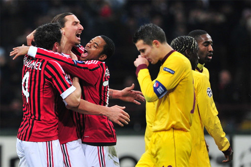 
AC Milan "phục thù" Pháo thủ thành công vào năm 2012.