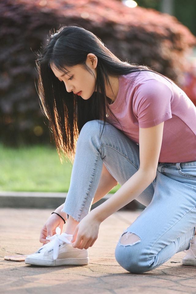 Korean girl photo poses