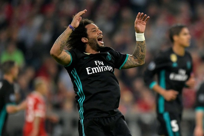 
Marcelo thể hiện đẳng cấp của một siêu sao trong bàn gỡ hoà cho Real.
