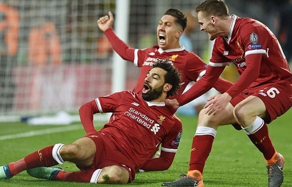 
 Salah giúp Liverpool đặt một chân vào trận Bán kết. 