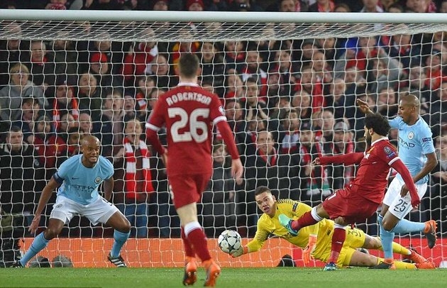 
Salah mở ra chiến thắng cho Liverpool.