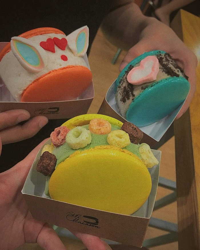 
Các loại kem đa dạng màu sắc (Nguồn: @ChamCham98)