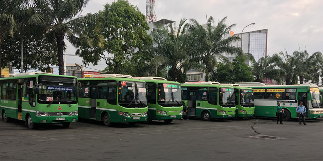 
Sở GTVT TP.HCM cho biết đơn vị sẽ tăng 1.835 chuyến đối với 13 tuyến xe buýt có trợ giá, 5 tuyến xe buýt không trợ giá để phục vụ người dân trong kỳ nghỉ lễ lớn sắp tới. Ảnh: Nguyễn Diễm.