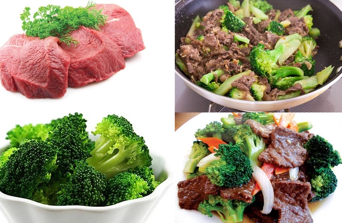 
Thịt bò xào cùng súp lơ sẽ bổ sung đầy đủ chất sắt cần thiết cho thai nhi