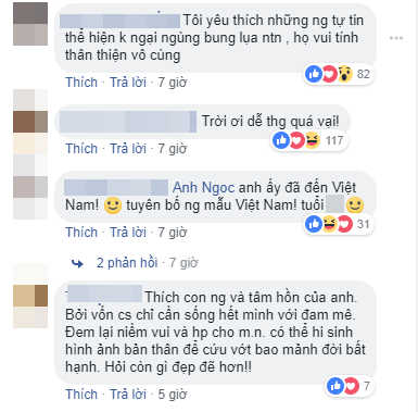 
Những bình luận đầy ngưỡng mộ về chàng trai đến từ Philippines này