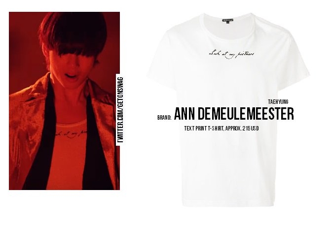 Chiếc áo ba lỗ mỏng tang Text Print có dòng chữ Look at My Pictures được V diện của thương hiệu Ann Demeulemeester có giá 215 USD (khoảng 4,9 triệu đồng).