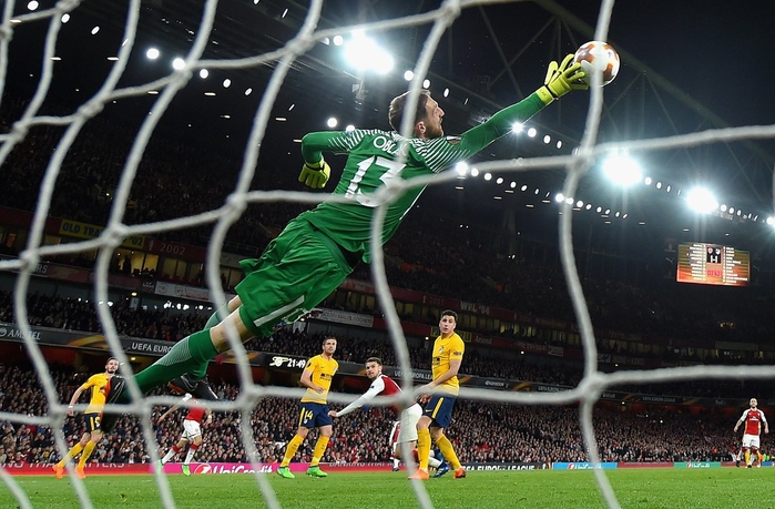 
"Người nhện" Oblak lại khiến các chân sút của Arsenal gặp bế tắc.