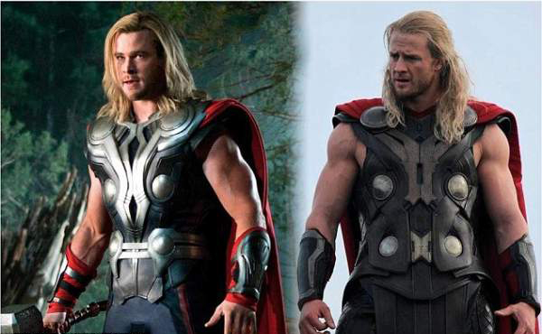 Diễn viên đóng thế Chris Hemsworth trong vai diễn Thor