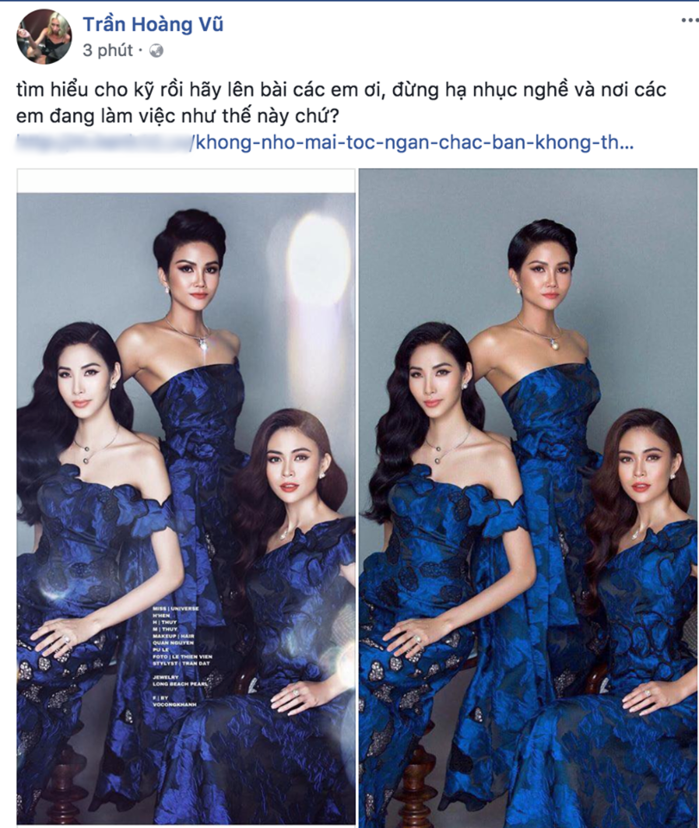 
Lời bức xúc kèm tấm ảnh gốc của nhiếp ảnh gia Milor Trần phân trần trước sự việc bị bôi nhọ với tấm ảnh chỉnh sửa lỗi.