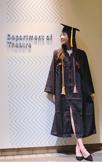 
Mie đã tốt nghiệp loại giỏi trường đại học hàng đầu nước Mỹ