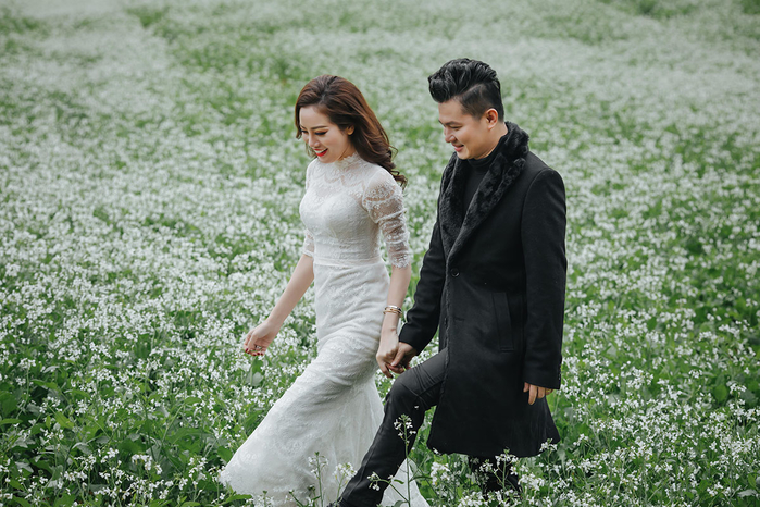 Ảnh cưới ngọt ngào của ca sĩ Lâm Vũ và bà xã Hoa hậu - Tin sao Viet - Tin tuc sao Viet - Scandal sao Viet - Tin tuc cua Sao - Tin cua Sao
