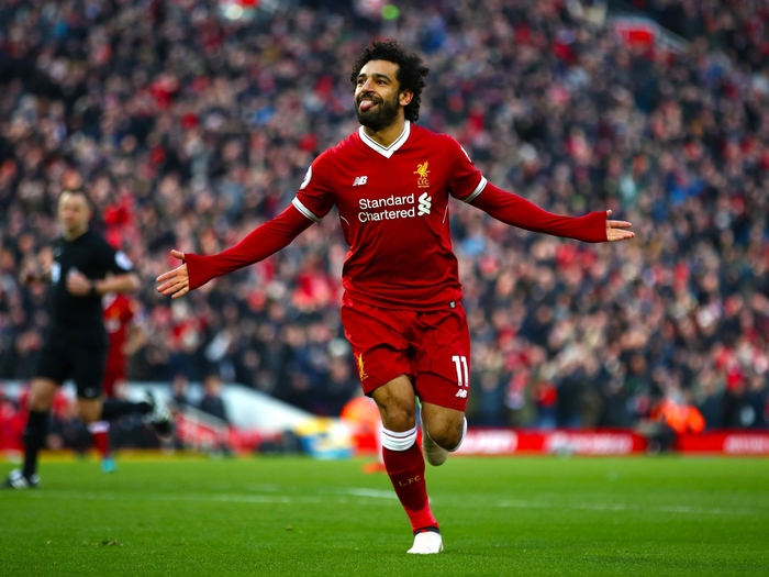 
Mohamed Salah là cầu thủ có khả năng "bứt tốc" tốt nhất Champions League 2017/18.