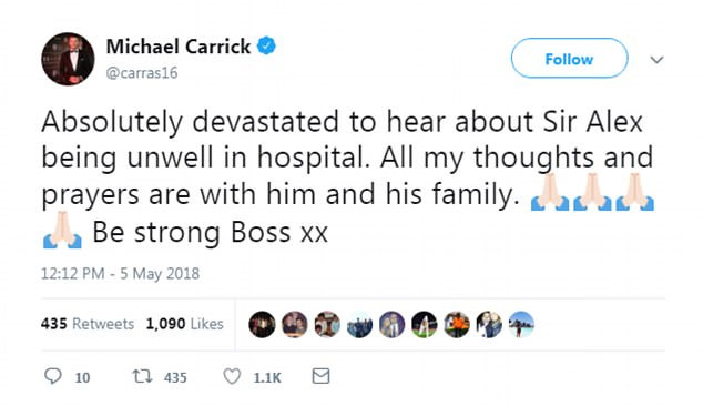 
Michael Carrick gửi lời tri ân tới người thầy vĩ đại trong sự nghiệp của mình.