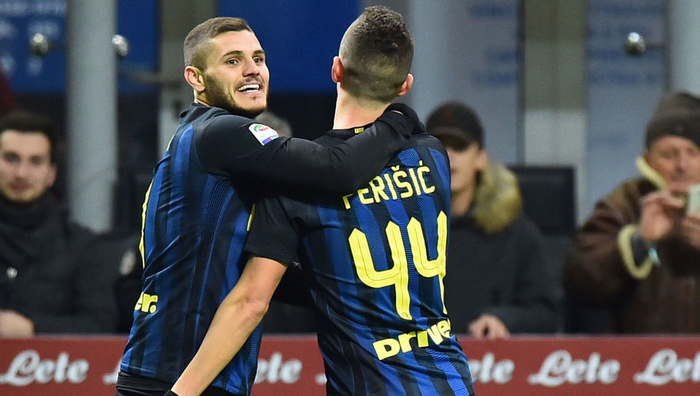 
Bộ đôi Icardi và Perisic đang giúp Inter nuôi hy vọng giành vé tham dự cúp C1 mùa tới.