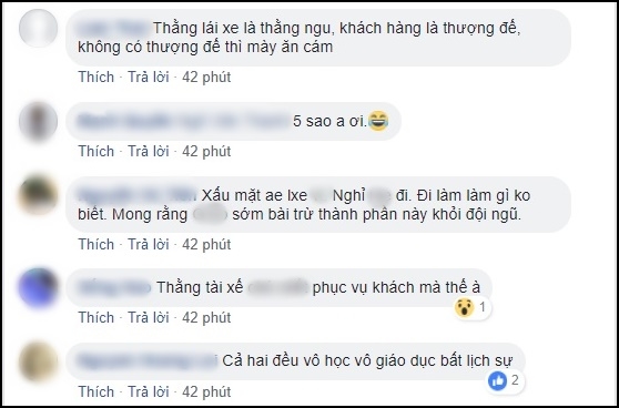 Dân mạng khá bức xúc vì cách ứng xử của người tài xế
