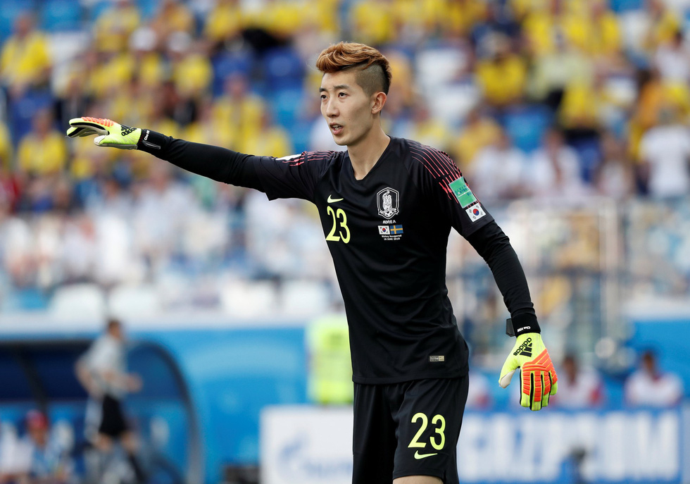 
Cho Hyun-woo đã có hàng loạt pha cứu thua trong trận đấu này và giúp Hàn Quốc đứng vững trước tuyển Đức.