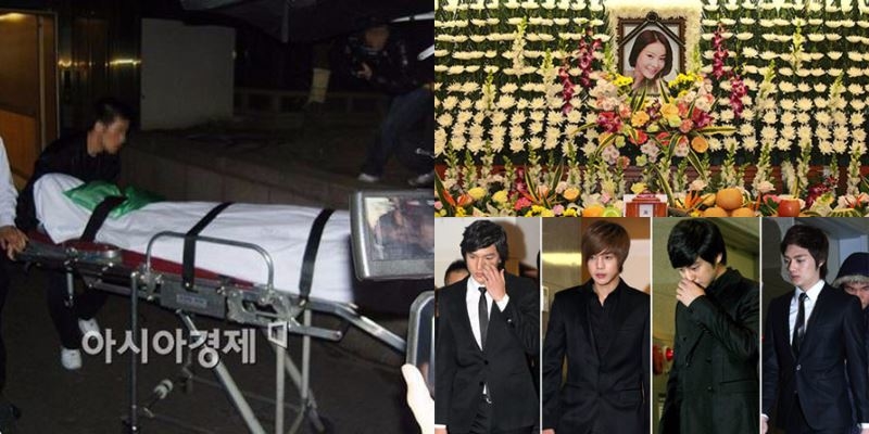 
Một vài hình ảnh sau sự việc của Jang Ja Yeon. Cảnh người ta đưa cô ra khỏi nhà riêng, và đám tang của cô nơi có các thành viên nhóm "F4" đến chia buồn.
