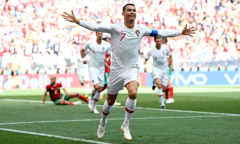 
Ronaldo đã có 4 bàn thắng qua 2 trận đấu tại World Cup 2018.