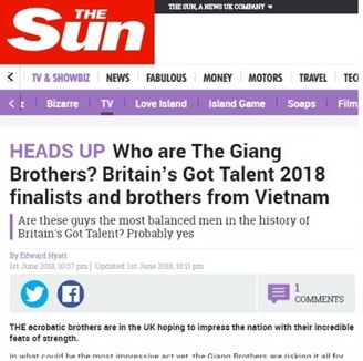 Báo Anh rầm rộ khen tiết mục vào Chung kết Britain's Got Talent của Quốc Cơ - Quốc Nghiệp - Tin sao Viet - Tin tuc sao Viet - Scandal sao Viet - Tin tuc cua Sao - Tin cua Sao