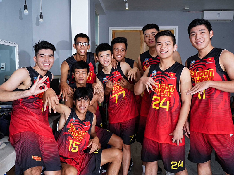 
Các cầu thủ trẻ trong mùa giải năm nay của Sài Gòn Heat