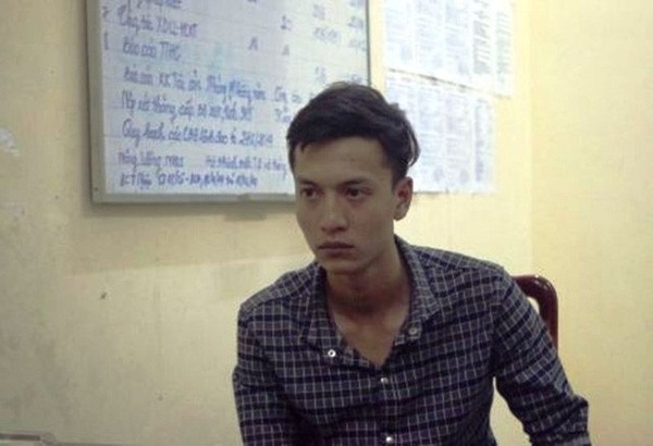
Nguyễn Hải Dương khi bị bắt.