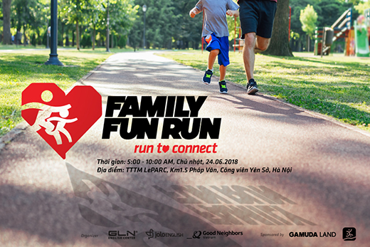 Family Fun Run 2018: Tắt điện thoại, bật yêu thương với sự kiện thể thao độc đáo nhất mùa hè này