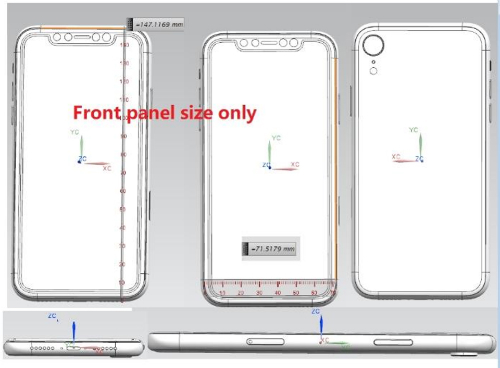 
iPhone đời mới trong 2018 được cho có thêm phiên bản 6,1 inch với thiết kế tai thỏ như iPhone X.