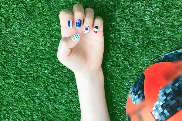 Biến tấu bộ nail hưởng ứng World Cup 2018 mà bạn không nên bỏ lỡ