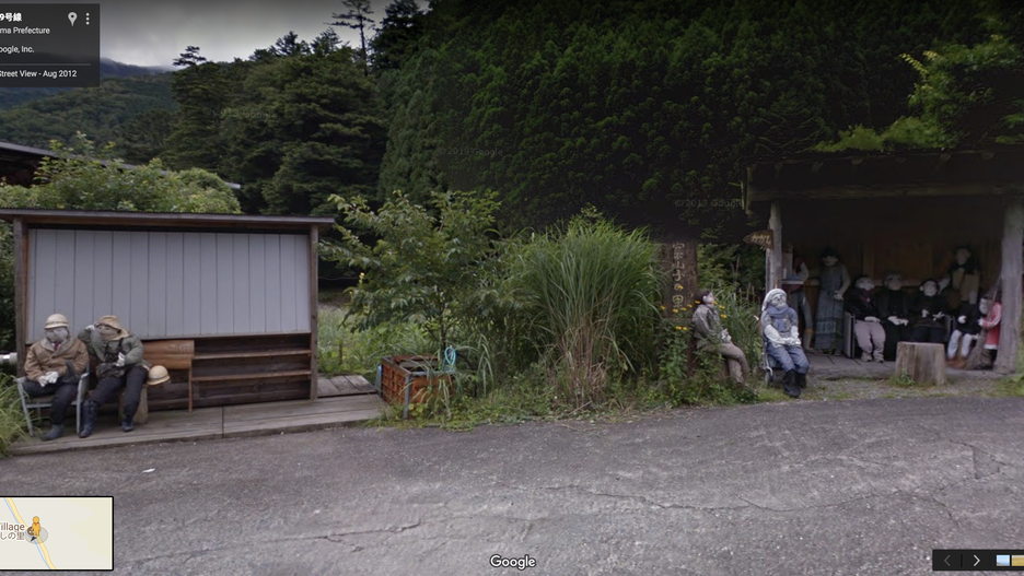 Google Street View vô tình chụp được người-bồ-câu và nhiều điều kỳ lạ vòng quanh thế giới