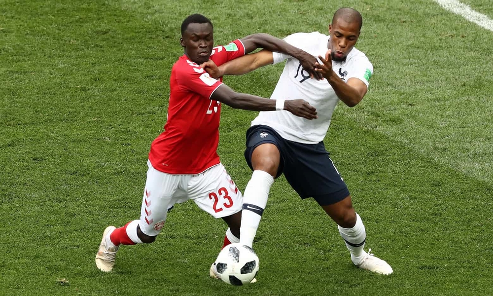 
Pháp và Đan Mạch đã hoà nhau trong trận cầu tẻ nhạt vì không có bàn thắng.