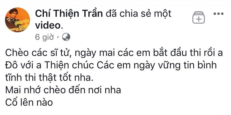 Sao Việt gửi lời chúc đến sĩ tử thi THPT Quốc gia 2018, có người còn chỉ bí kíp để thi đỗ môn Văn - Tin sao Viet - Tin tuc sao Viet - Scandal sao Viet - Tin tuc cua Sao - Tin cua Sao