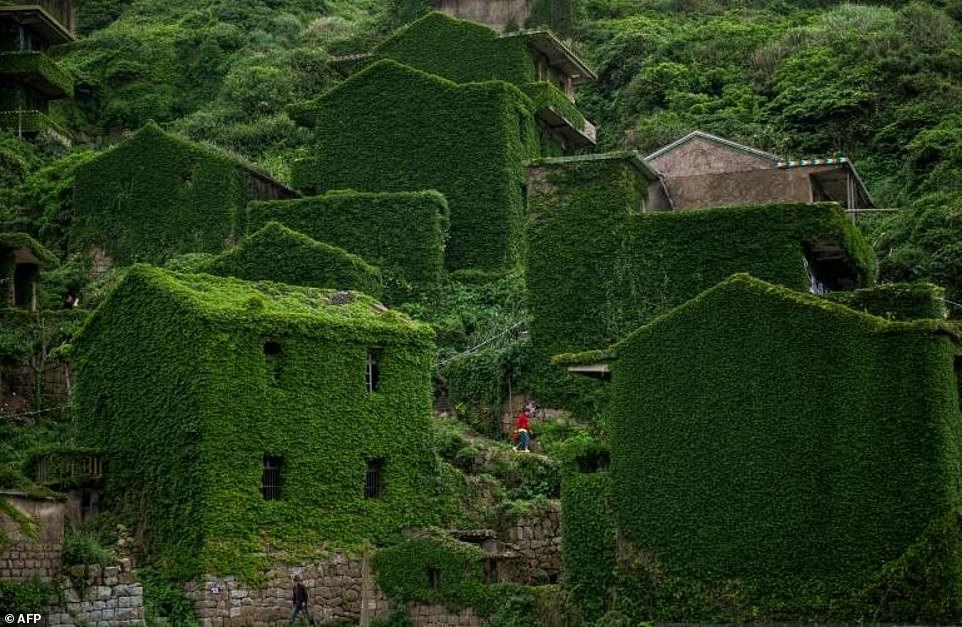 
Làng Houtouwan, nằm trên đảo Shengshan, thuộc tỉnh Chiết Giang, Trung Quốc
