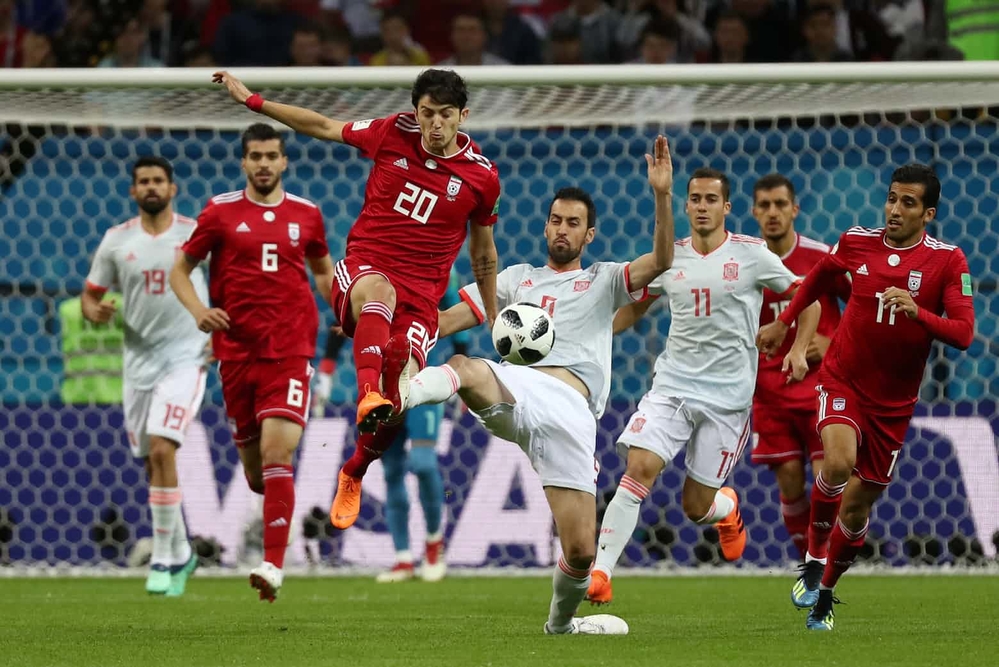 
Iran đã cho thấy vì sao họ là đội bóng mạnh nhất Châu Á thời điểm hiện tại khi gây ra rất nhiều khó khăn với đội tuyển Tây Ban Nha.