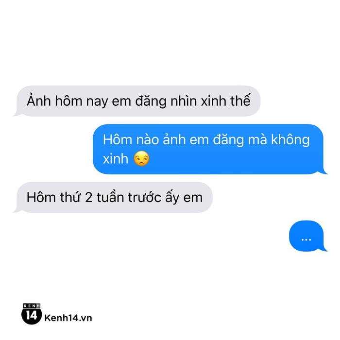 Chùm tin nhắn: Con trai ngây thơ thế này, bảo sao suốt ngày bị bạn gái giận dỗi Chùm tin nhắn: Con trai ngây thơ thế này, bảo sao suốt ngày bị bạn gái giận dỗi
