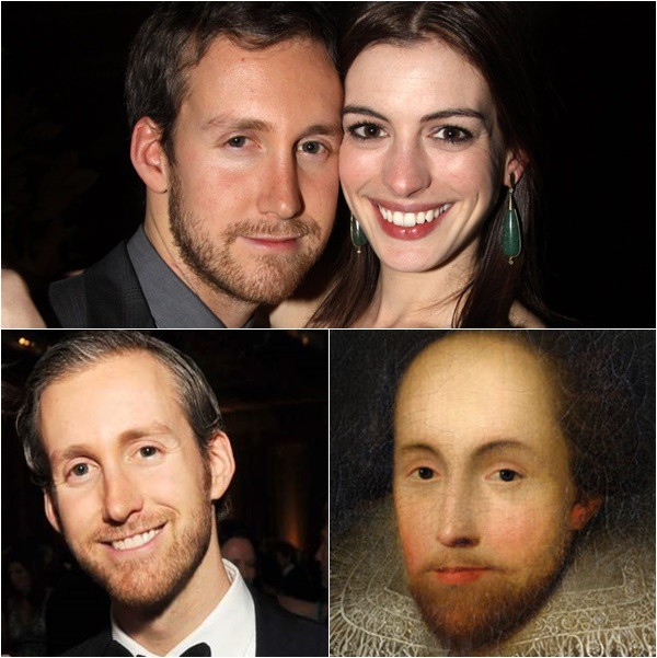 
Gương mặt của Adam giống Shakespeare phải đến hơn 90%.