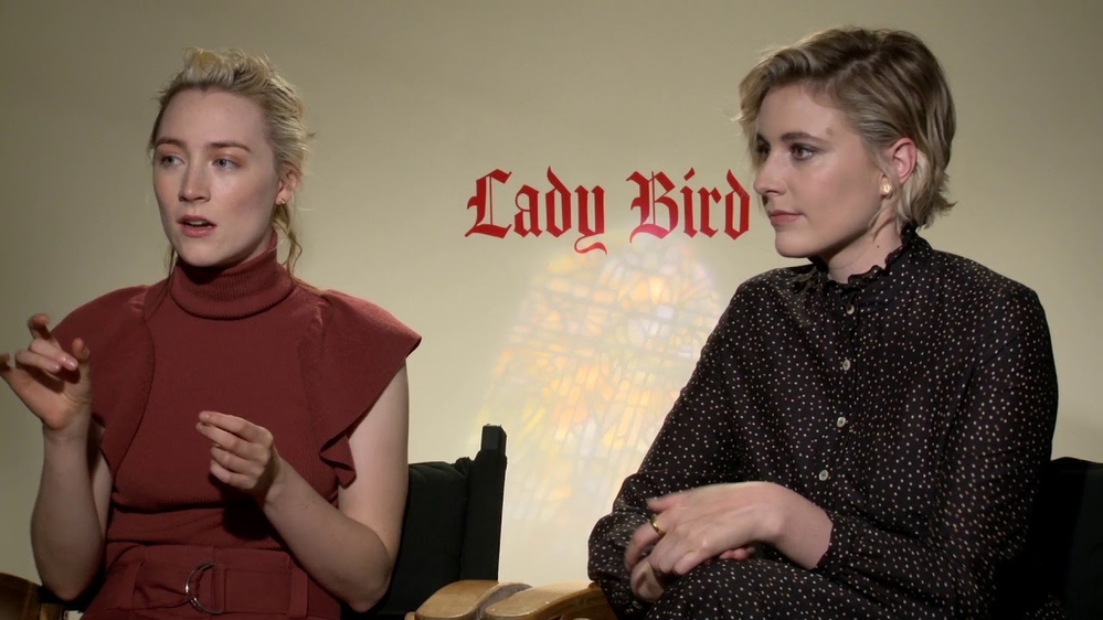 
Saoirse Ronan và Greta Gerwig trong phỏng vấn về bộ phim "Lady Bird".