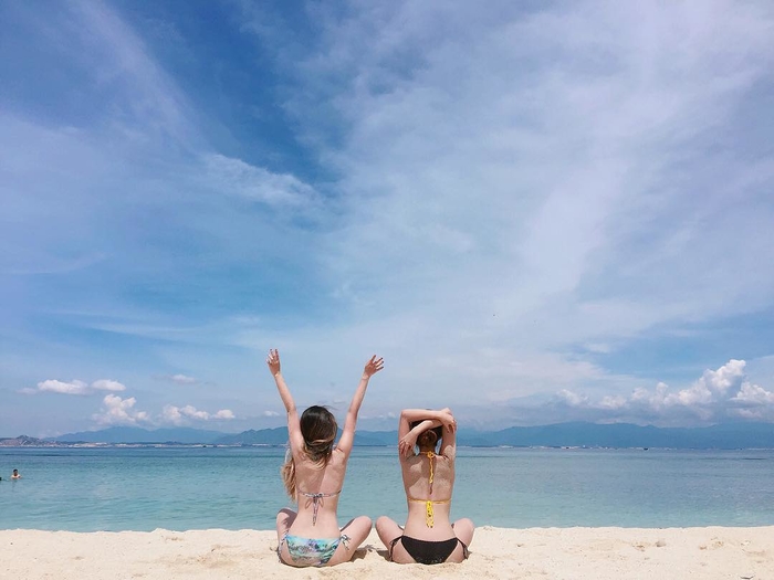 Thích thú trước khung cảnh "thiên đường" của bãi tắm đôi độc đáo ở Nha Trang - ảnh 9