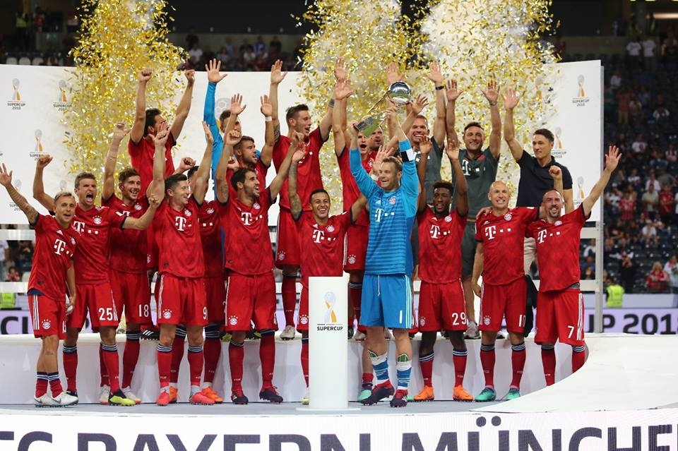 
Bayern dễ dàng giành được Siêu cúp nước Đức.