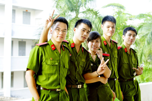 
Học viên Học viện Cảnh sát Nhân dân