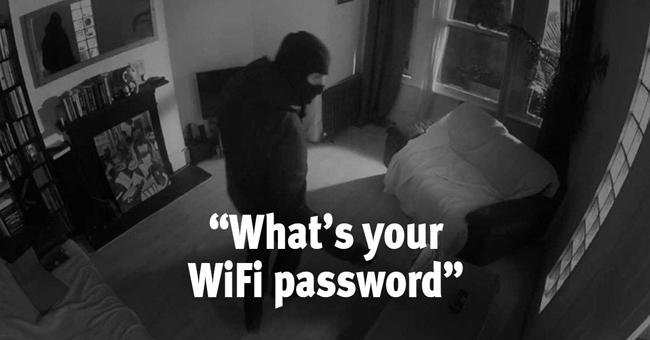
Và anh chàng 17 tuổi ở Mỹ đã nhanh chóng tìm ra cách giải quyết cho sự bất tiện này, đó là đột nhập nhà hàng xóm để hỏi xin mật khẩu wifi