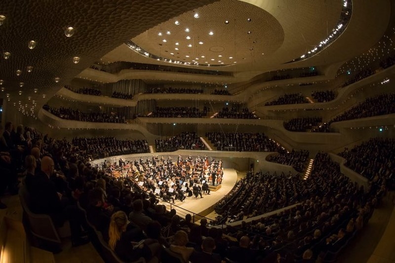  Rạp hát Elbphilharmonie, Hamburg, Đức.