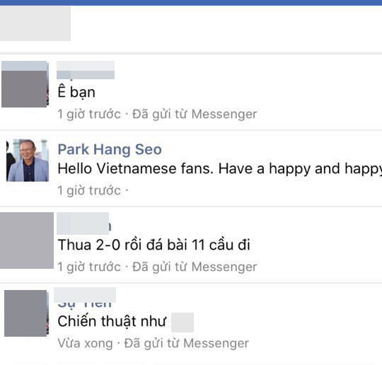 
Những tin nhắn đáng xấu hổ khiến người hâm mộ Việt muối mặt