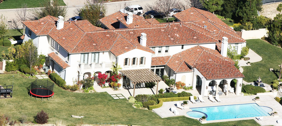 
Căn biệt thự trước đó của Justin tại Calabasas, California