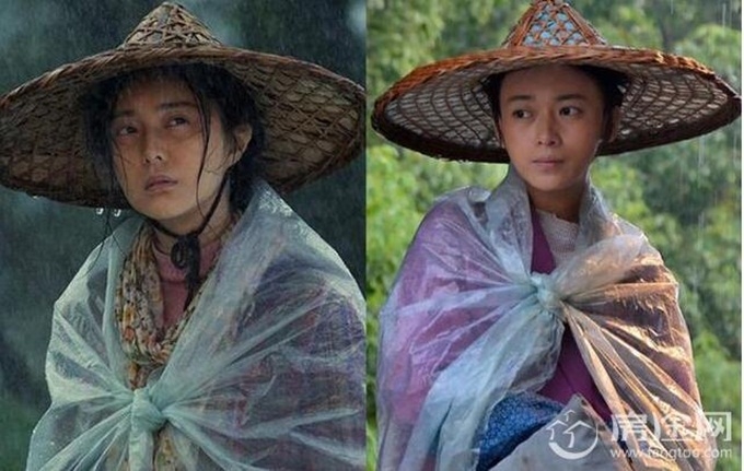 
Cô từng để tuột mất vai chính vào tay đàn chị Phạm Băng Băng (trái) trong phim Tôi không phải Phan Kim Liên