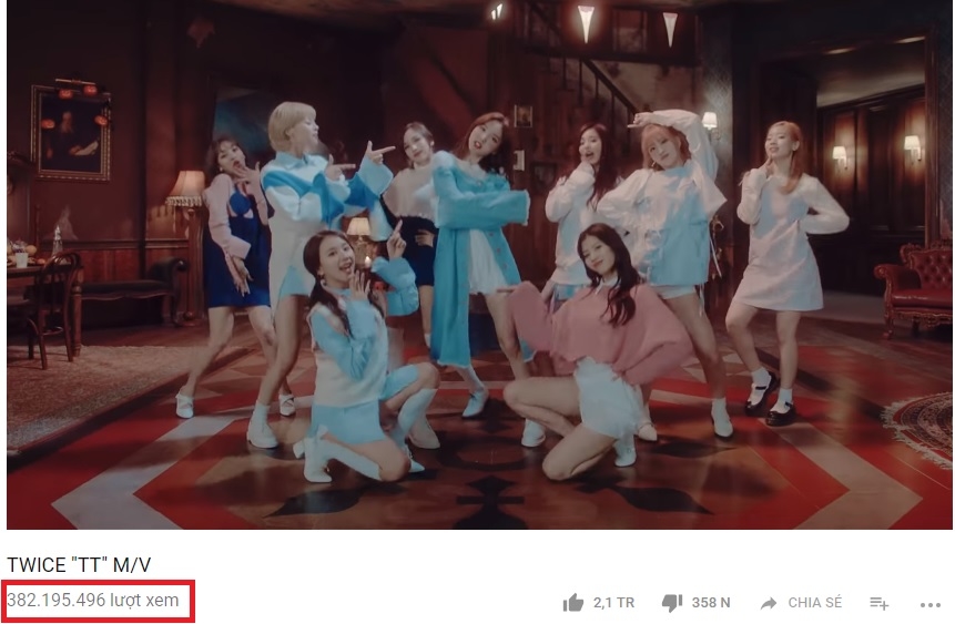 Vượt mặt Black Pink, TWICE mới là nhóm nhạc nữ có nhiều MV đạt 200 triệu view nhất Kpop