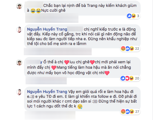 Huyền Trang đáp trả anti-fan cực gắt khi bị công kích chuyện hẹn hò với 