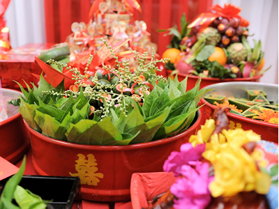 
Những mâm lễ không thể thiếu trong đám cưới Việt.