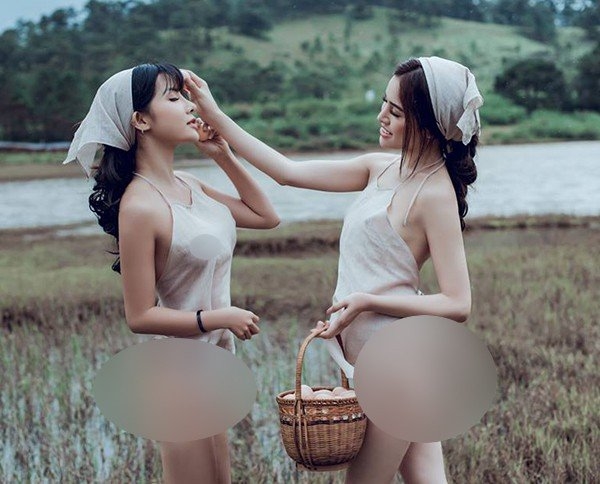 
Bộ ảnh Tuyệt Tình Cốc khiến hình ảnh của Hoa hậu Sắc đẹp Hoàn mỹ 2017 - Thư Dung bị "méo mó" cùng nhiều chỉ trích gay gắt.