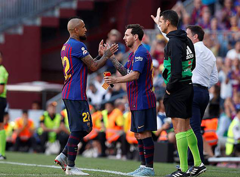 
Messi tạo ra điều khác biệt khi vào sân.