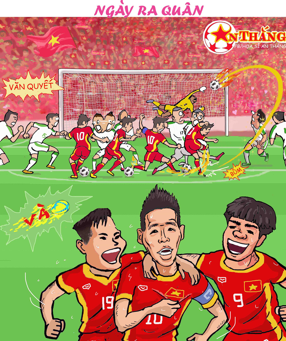 
Olympic Việt Nam đã có khởi đầu ấn tượng với chiến thắng 3-0 trước Pakistan với một siêu phẩm của tiền vệ đội trưởng Nguyễn Văn Quyết.